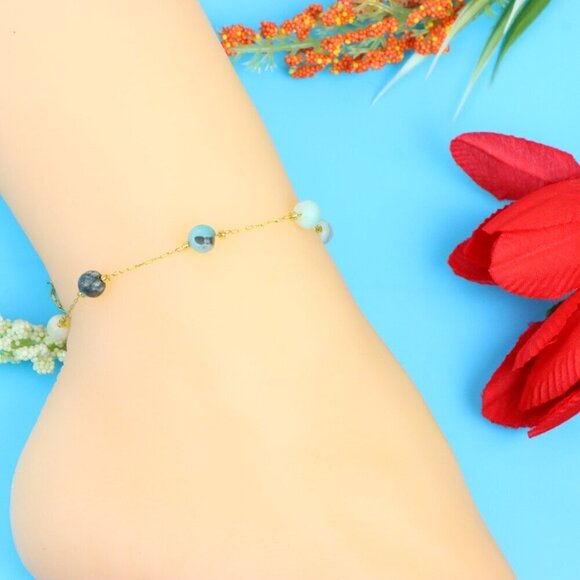 Elegant Handmade Anklet – Perfect for Women & Girls | Ideal Gift Option, DYC1445 - Picture 5 of 6